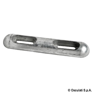 Zinc anode for bolt mounting 320x65 mm